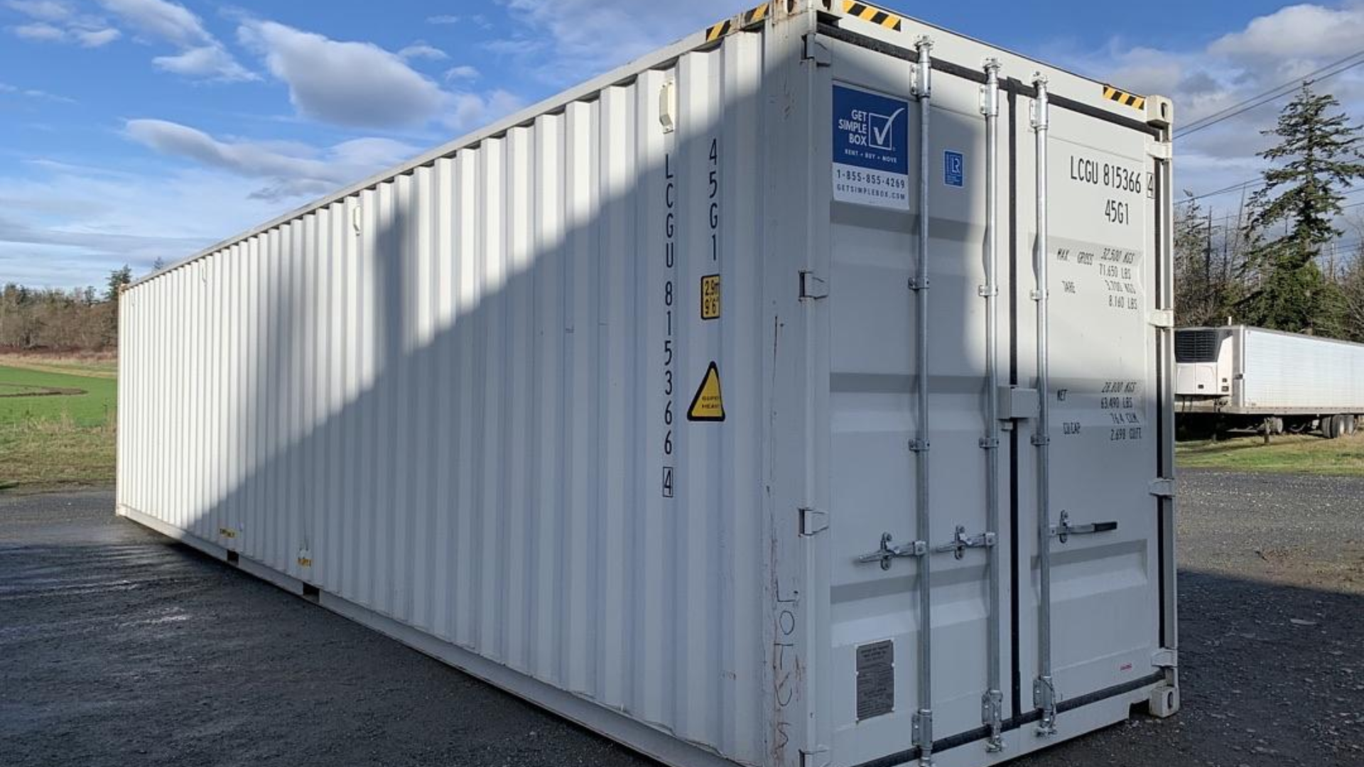 40-Foot High Cube Container