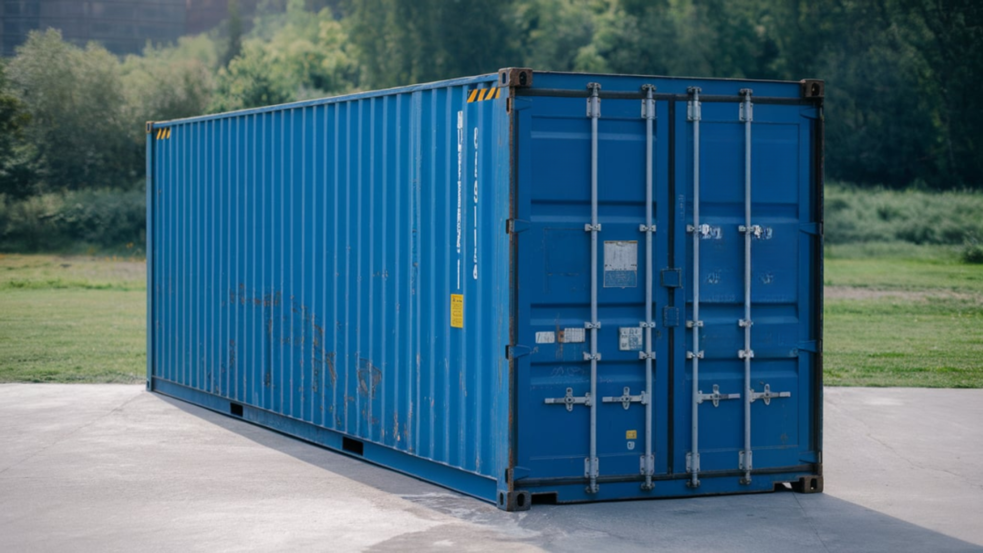 40ft shipping container dimensions