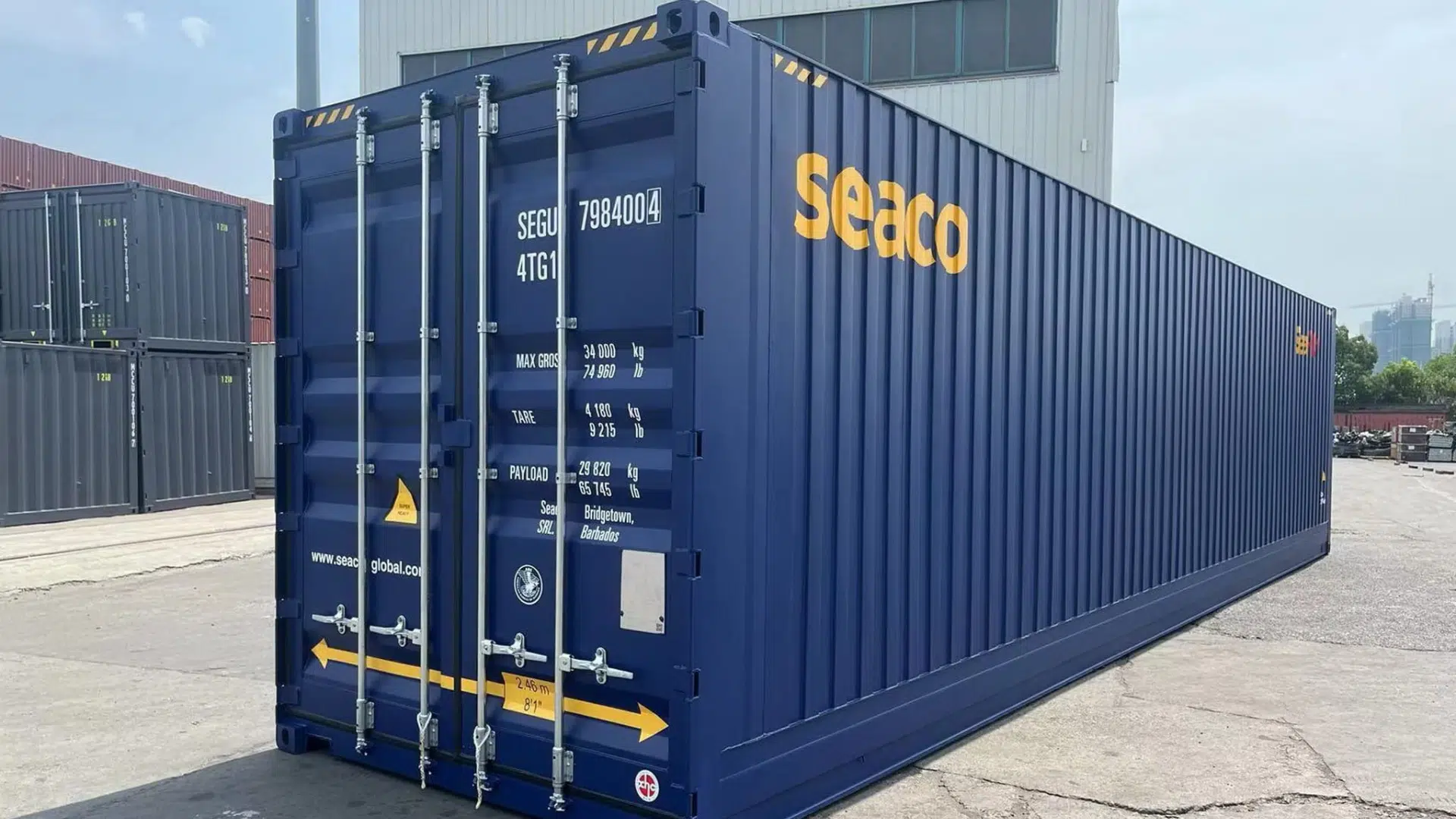 45-Foot High Cube Container