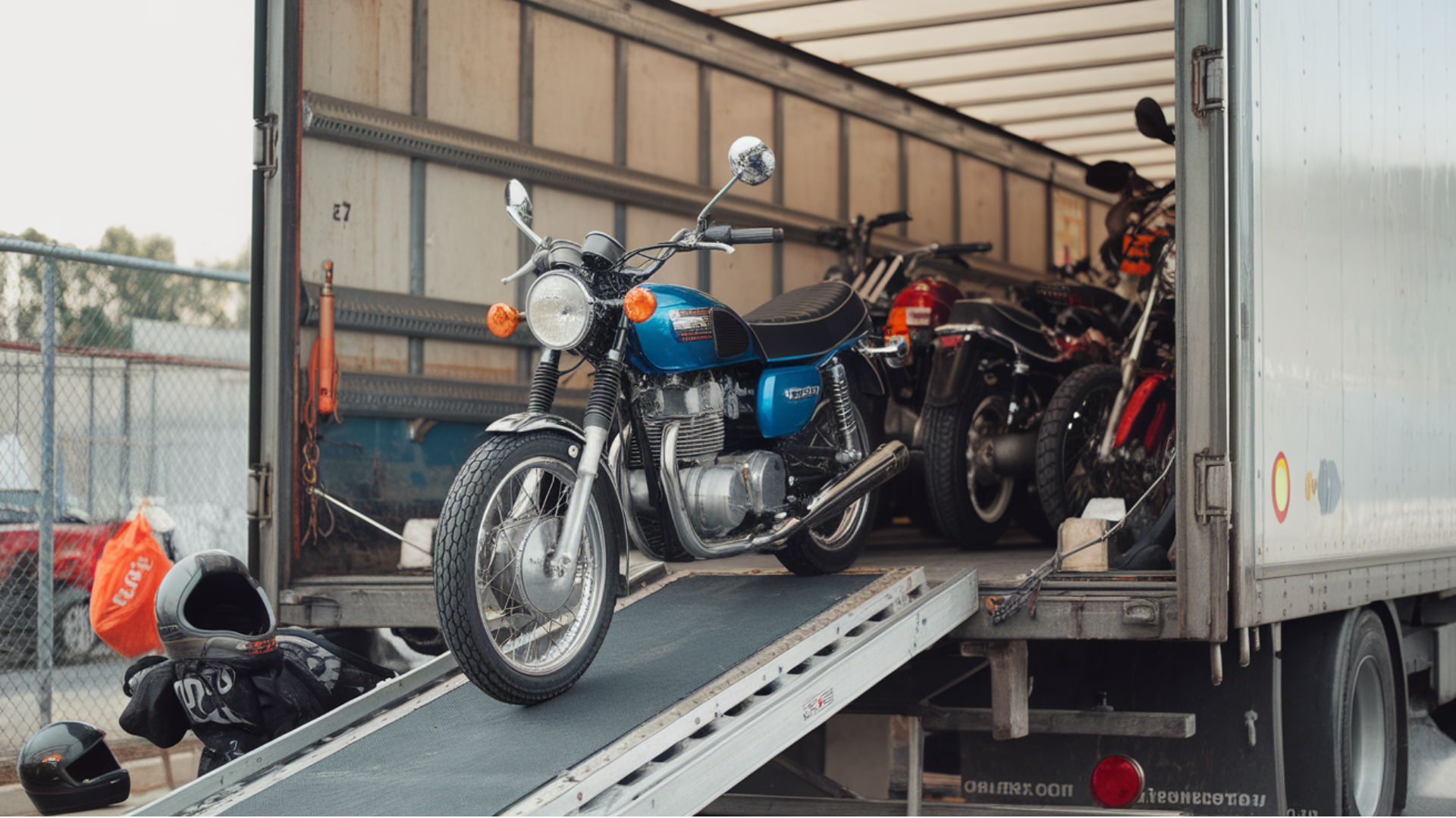 Closed Transport Bike Shipping