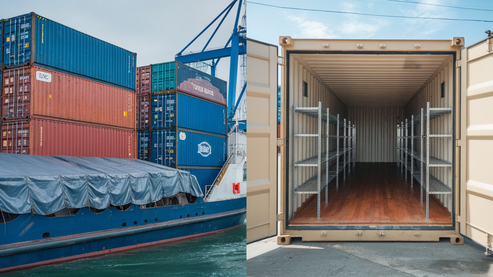 Intermodal Container vs Conex Container