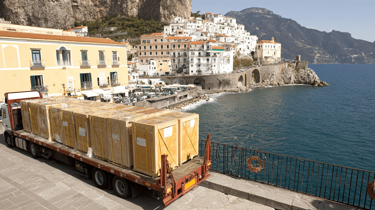 cheapest shipping to italy