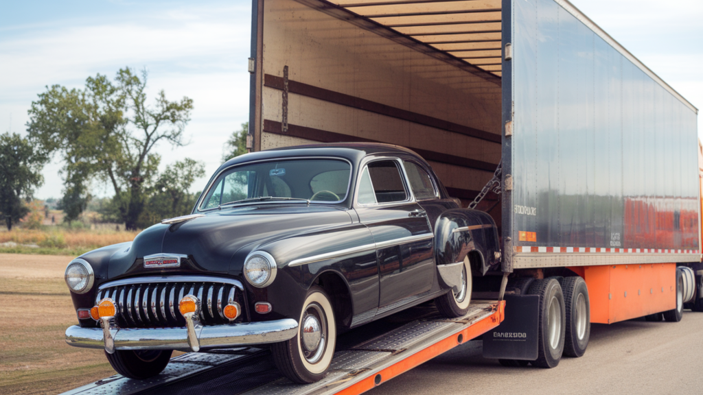classic car transport