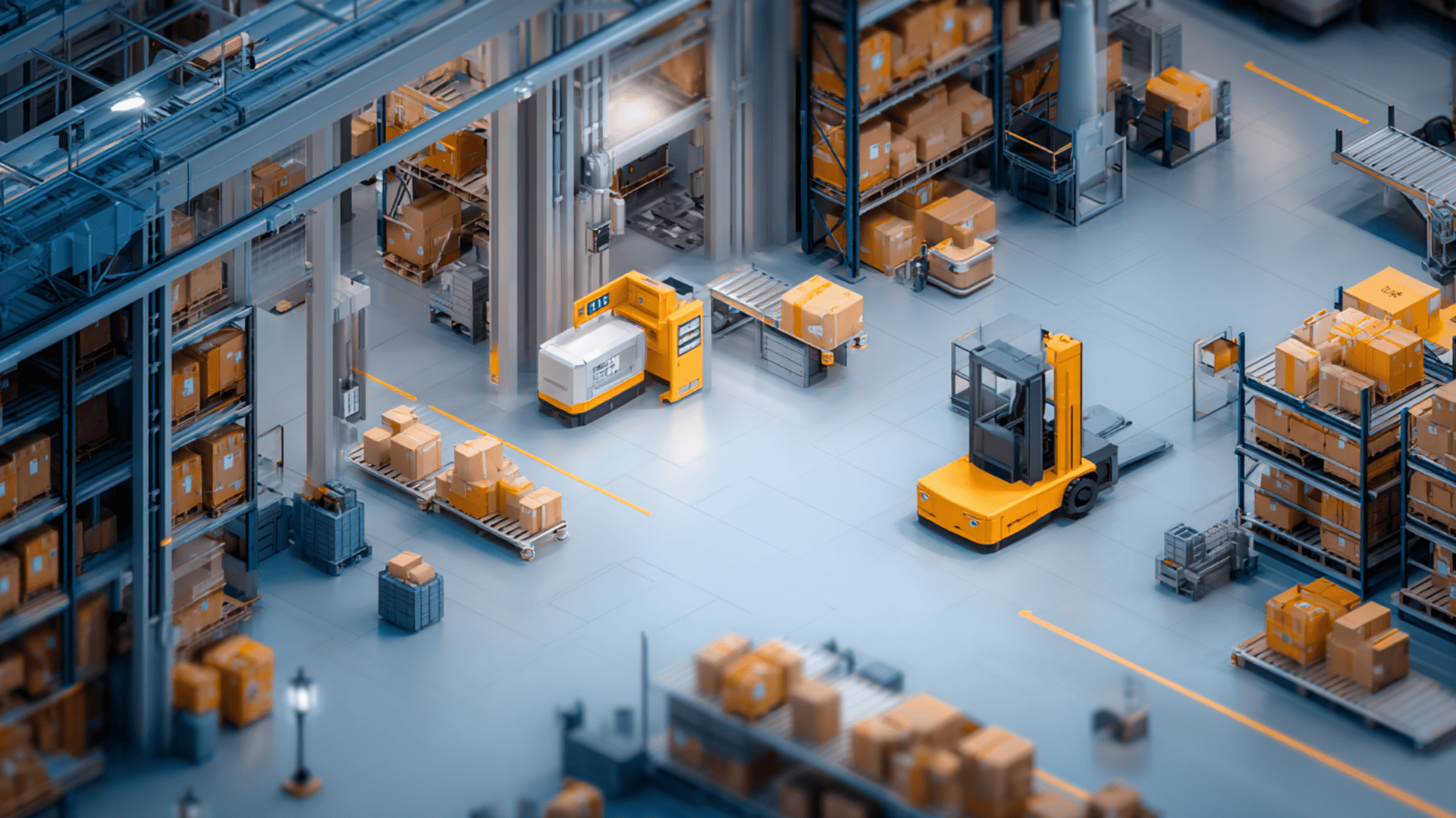 core areas of logistics automation