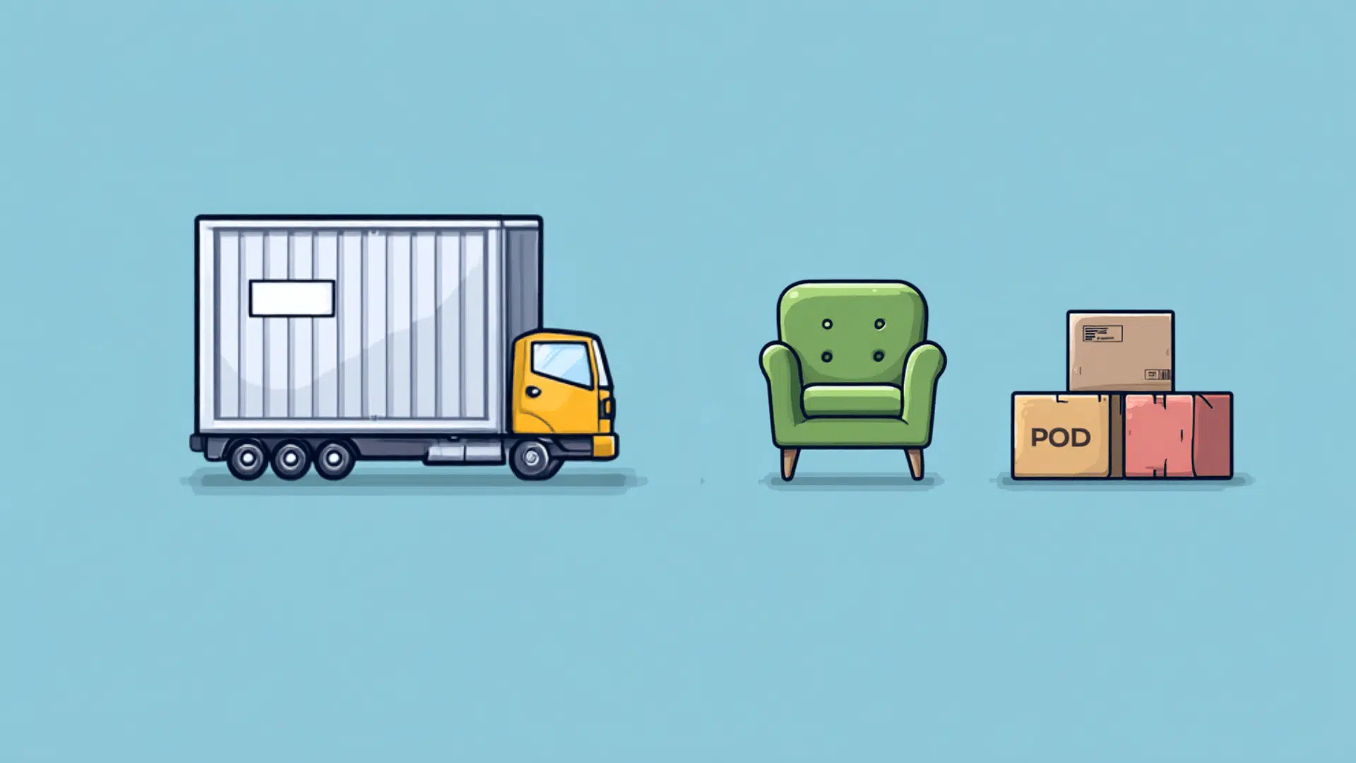 cross country furniture shipping methods