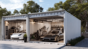 14 Creative Shipping Container Garage Ideas - Jack Cooper