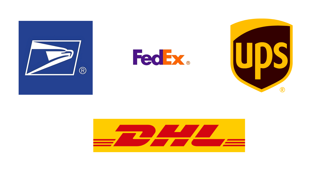 fedex dhl ups usps