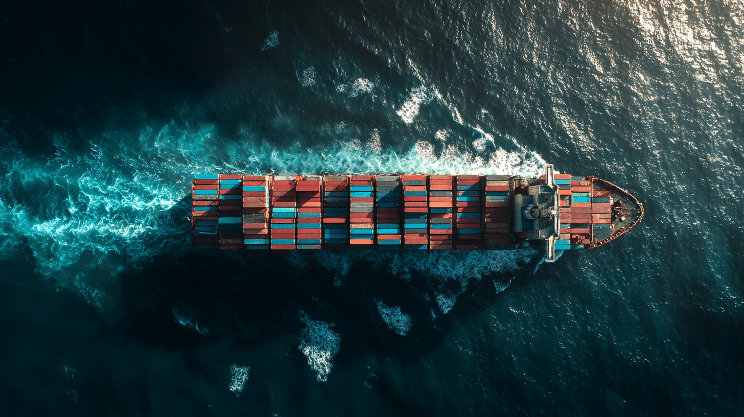 how many containers on a cargo ship