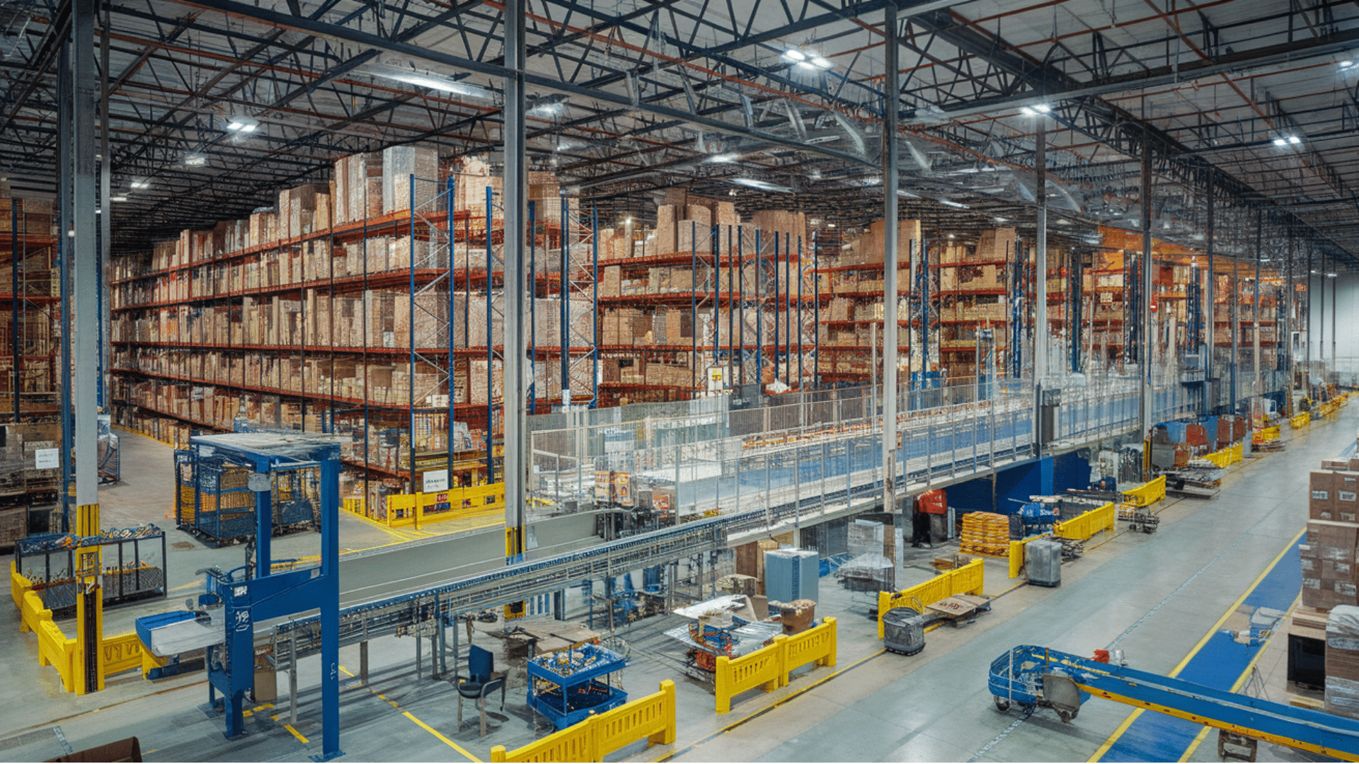 last mile sorting and distribution center