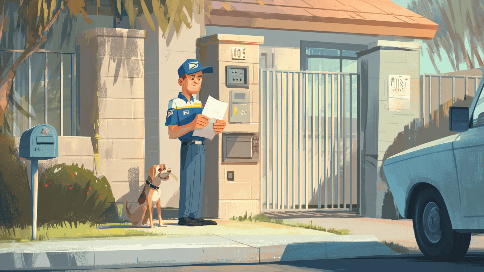 no access to delivery location