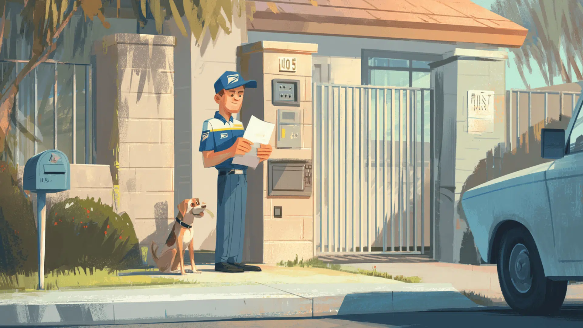 no access to delivery location