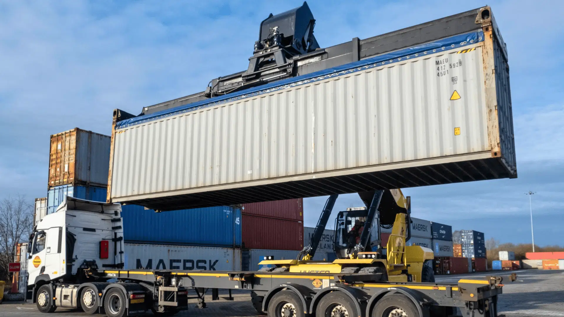 shipping container movers