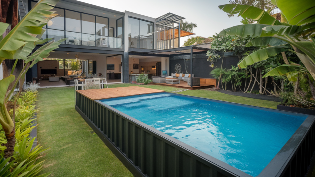 shipping container pool cost