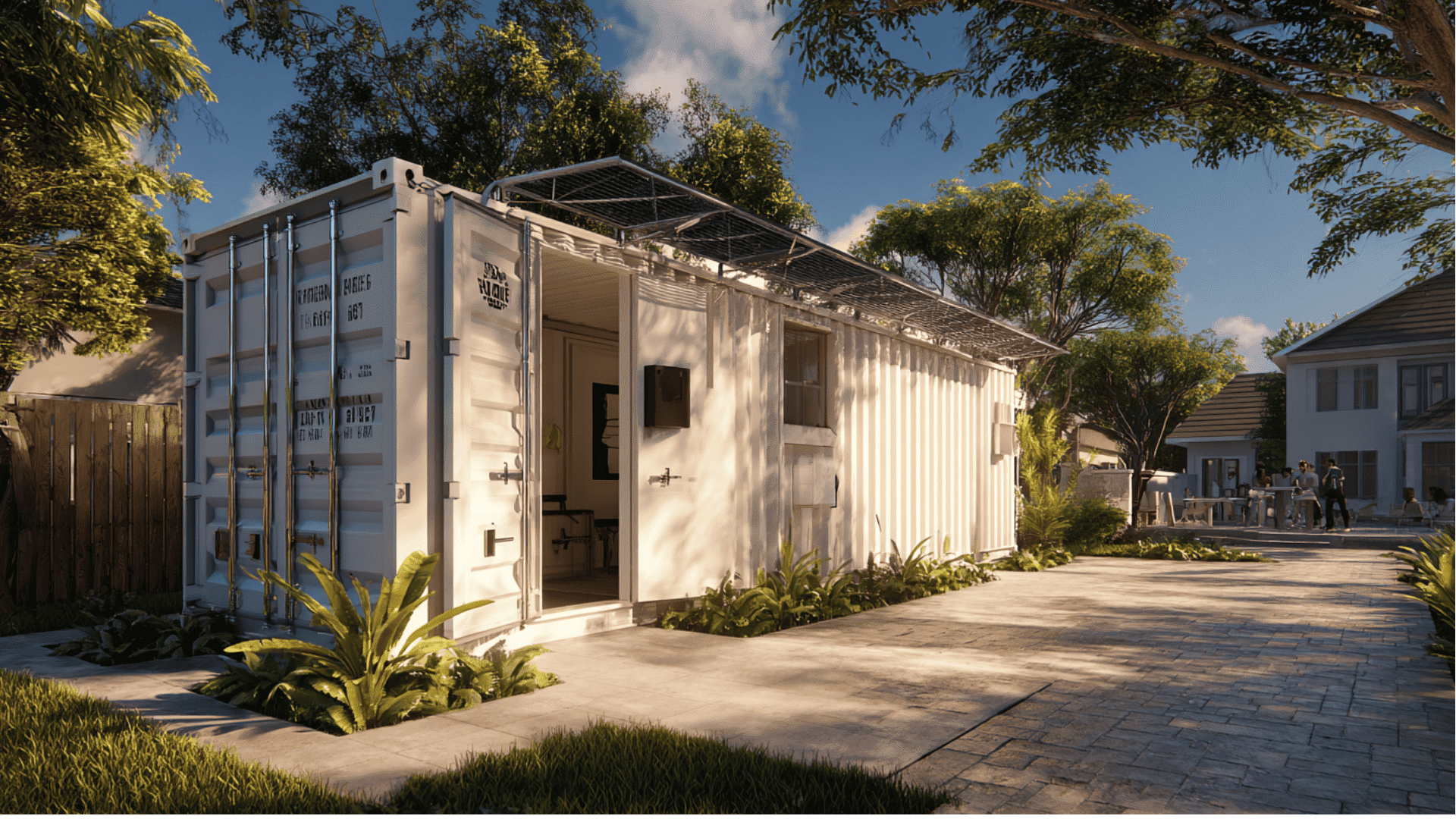 shipping container storm shelter