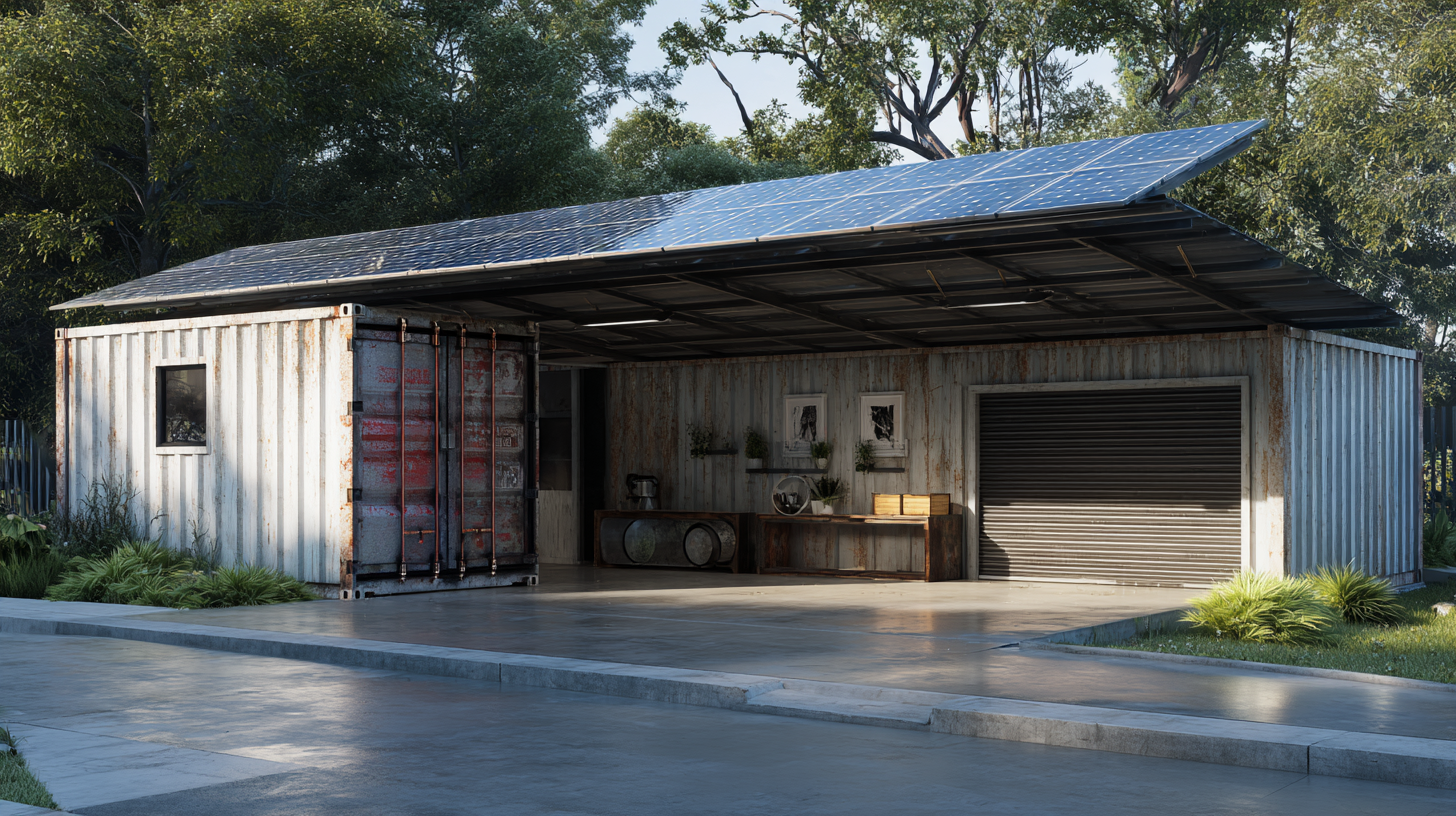 solar panel garage