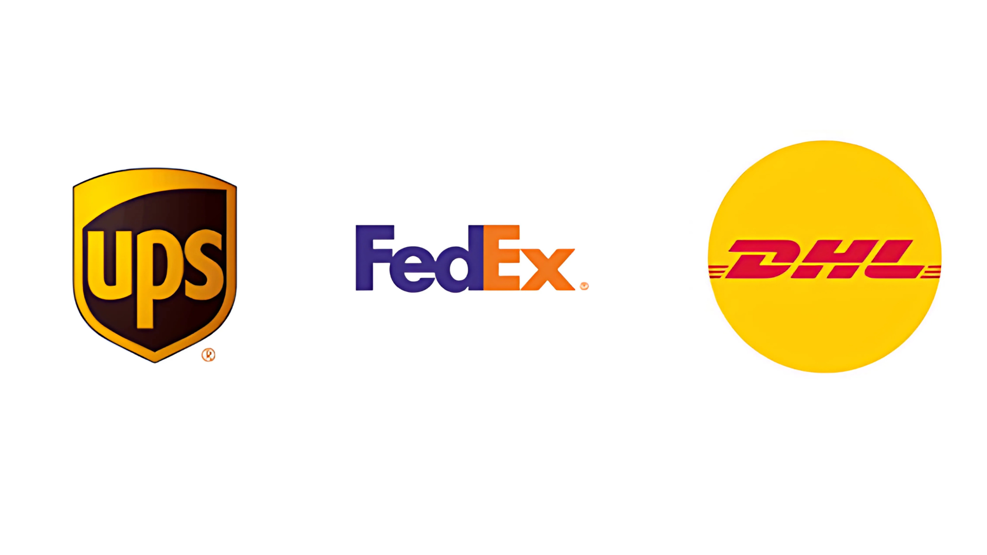 ups fedex dhl