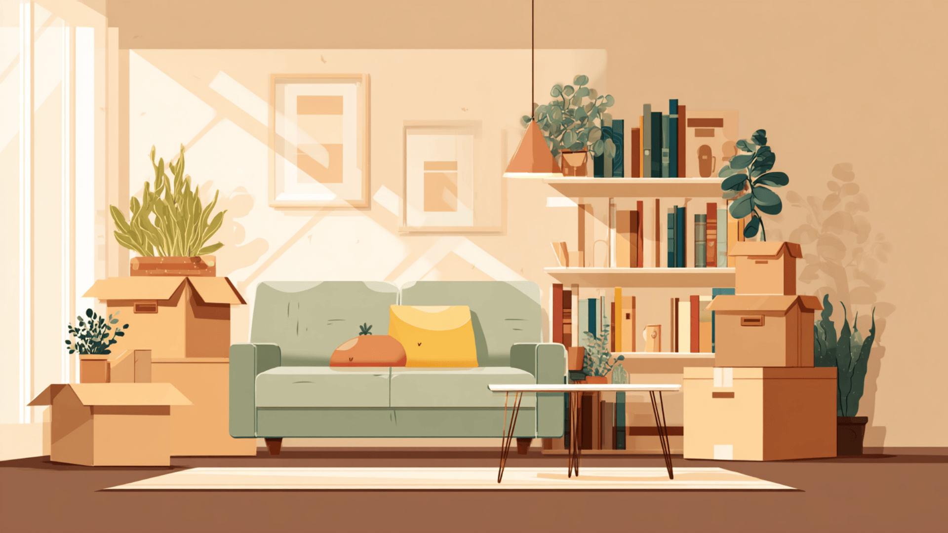 settle into your new home