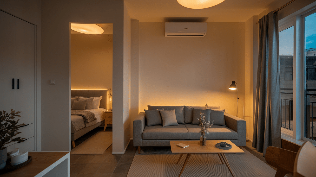 average monthly electric bills for one bedroom apartment