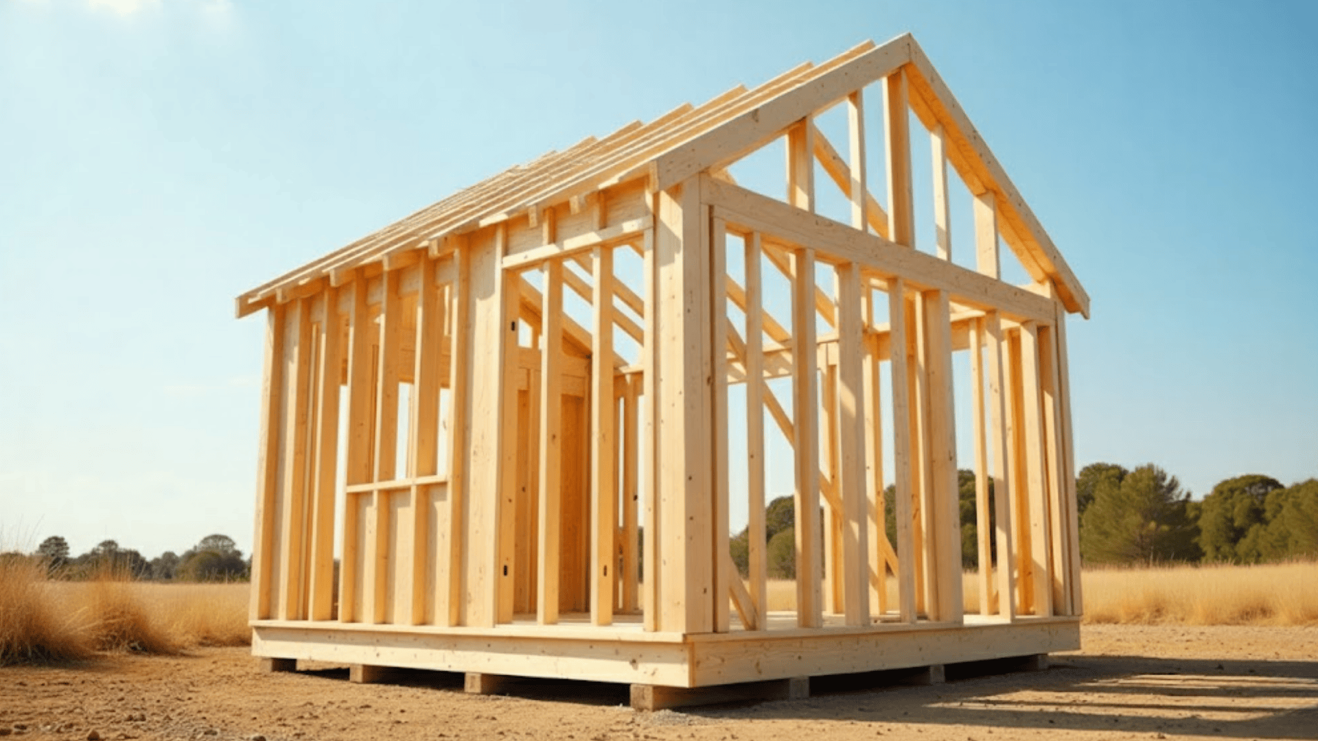 build the frame and structure