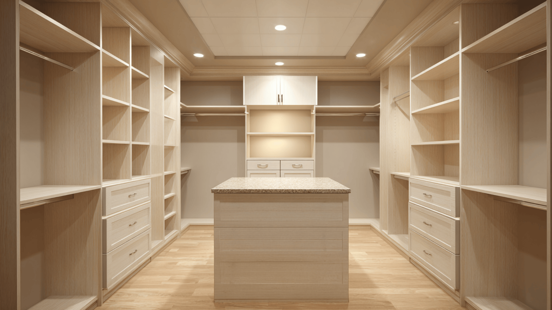 center island layout