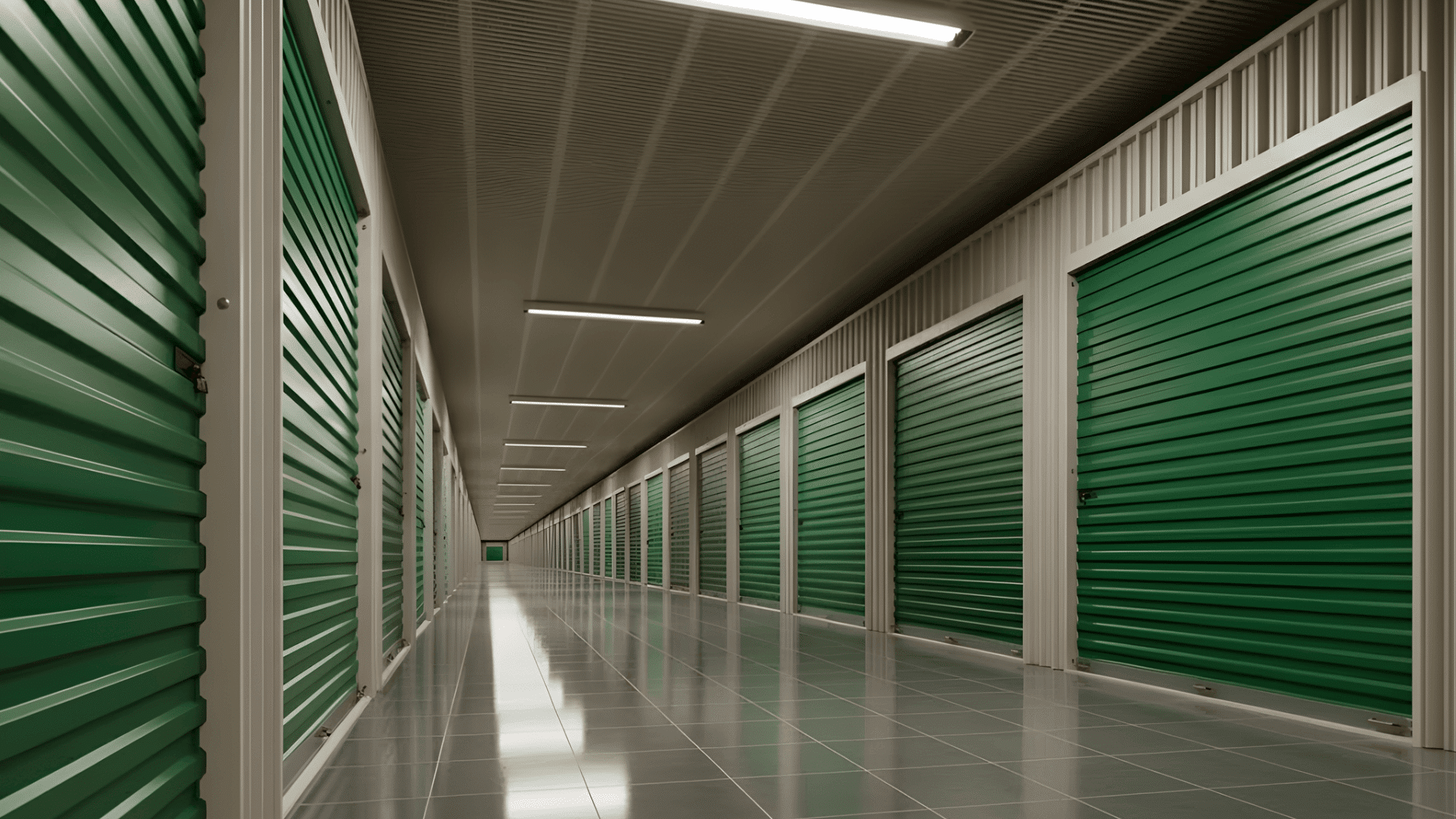 climate controlled units for temporary storage