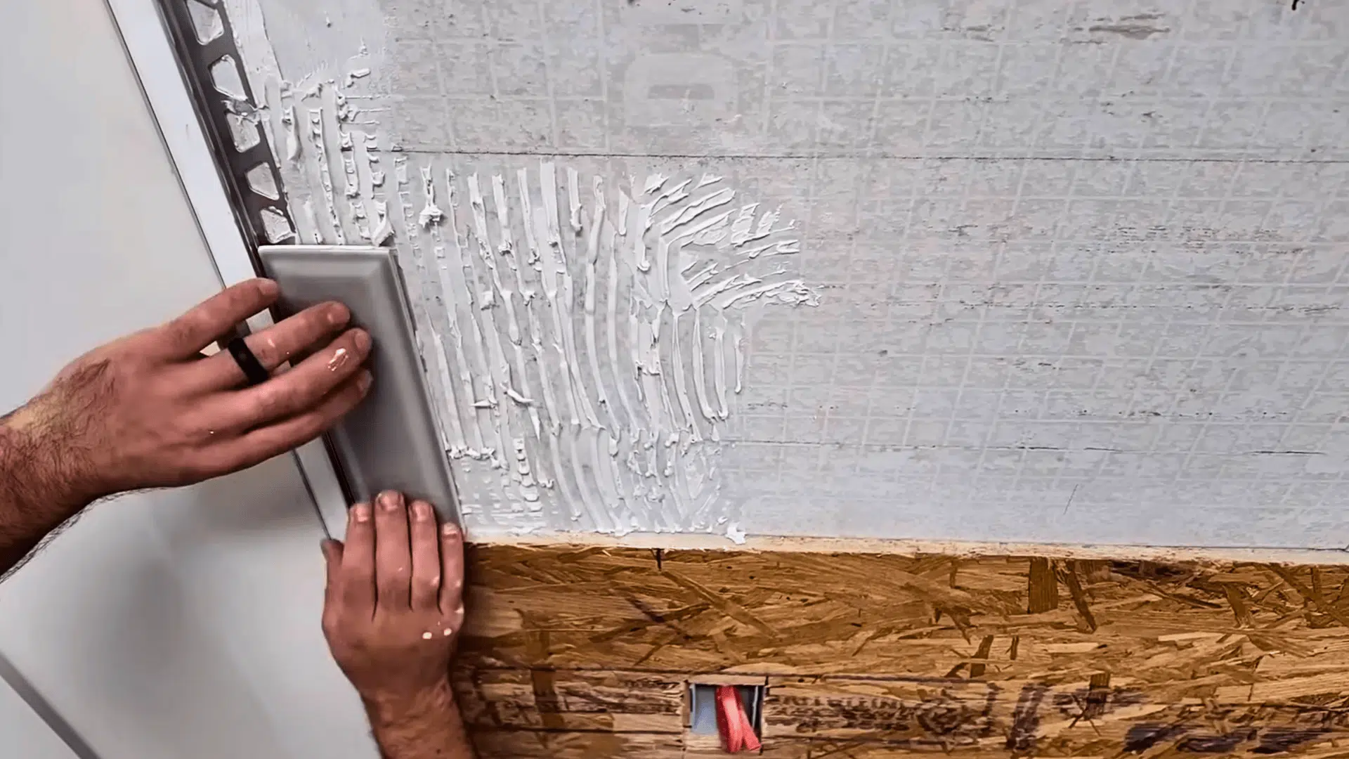 close walls and add finishes