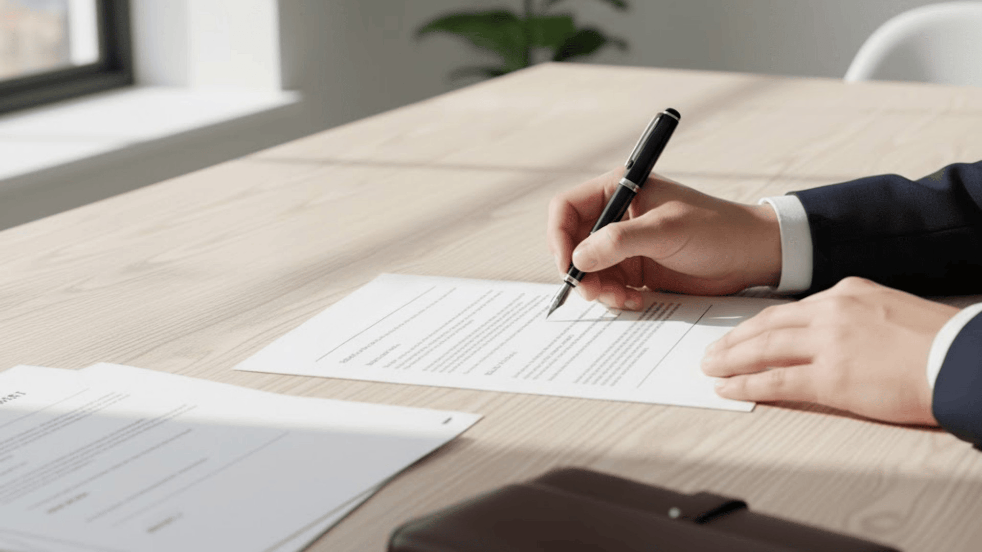 complete the title form