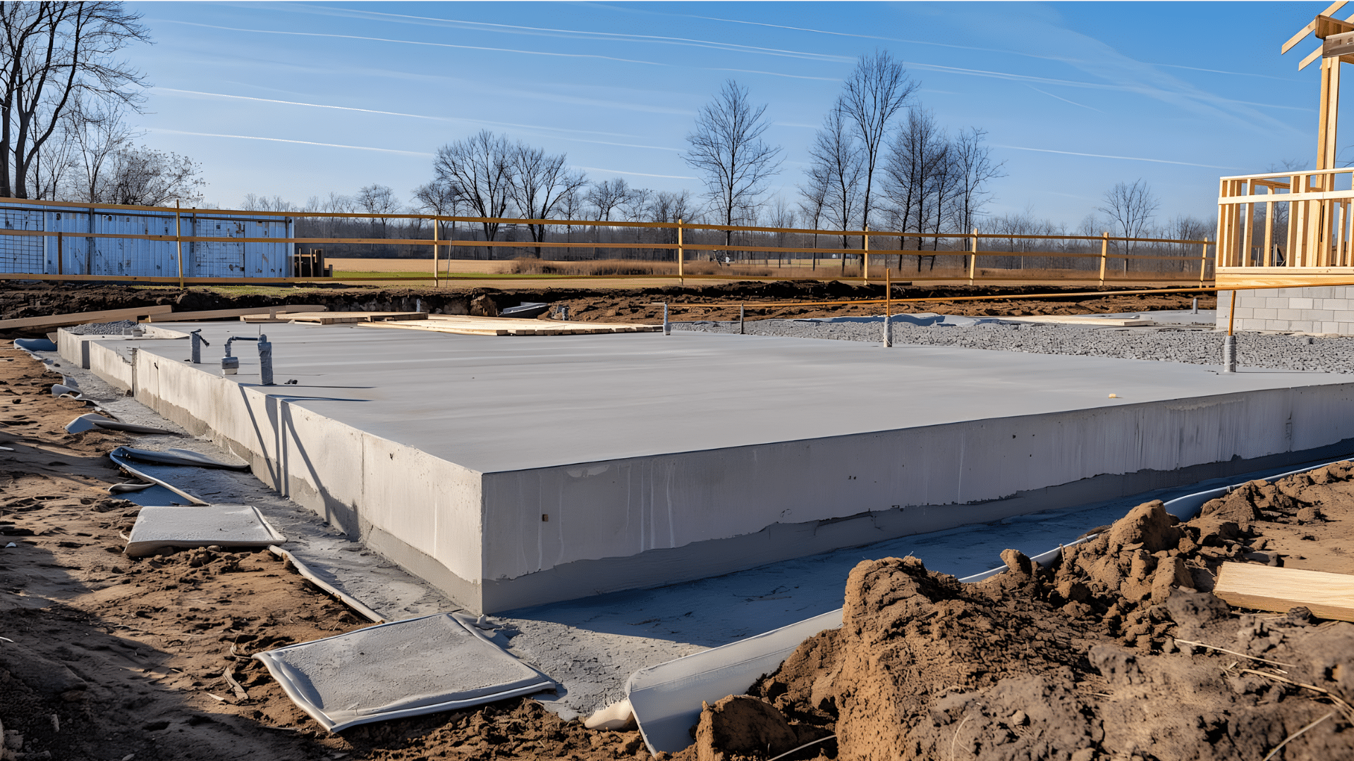 concrete slab foundation