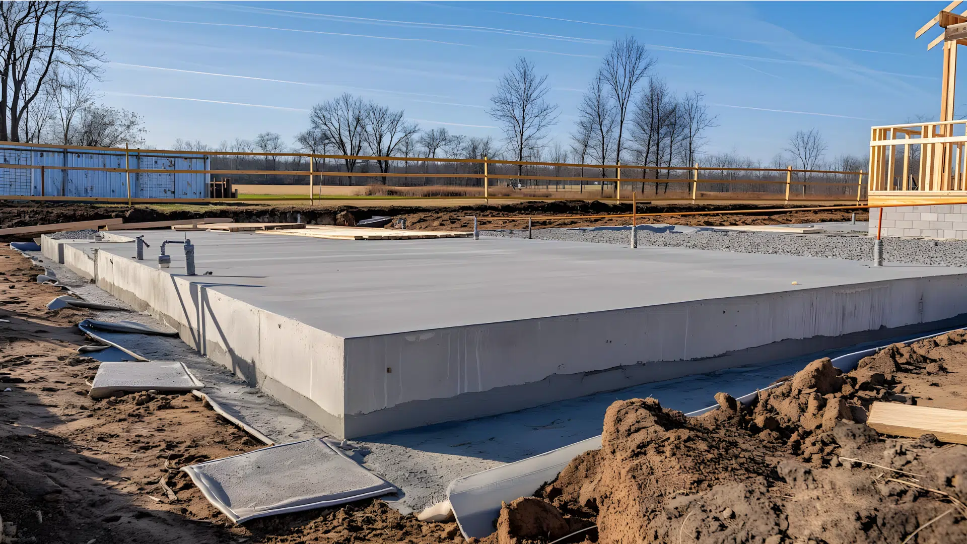 concrete slab foundation