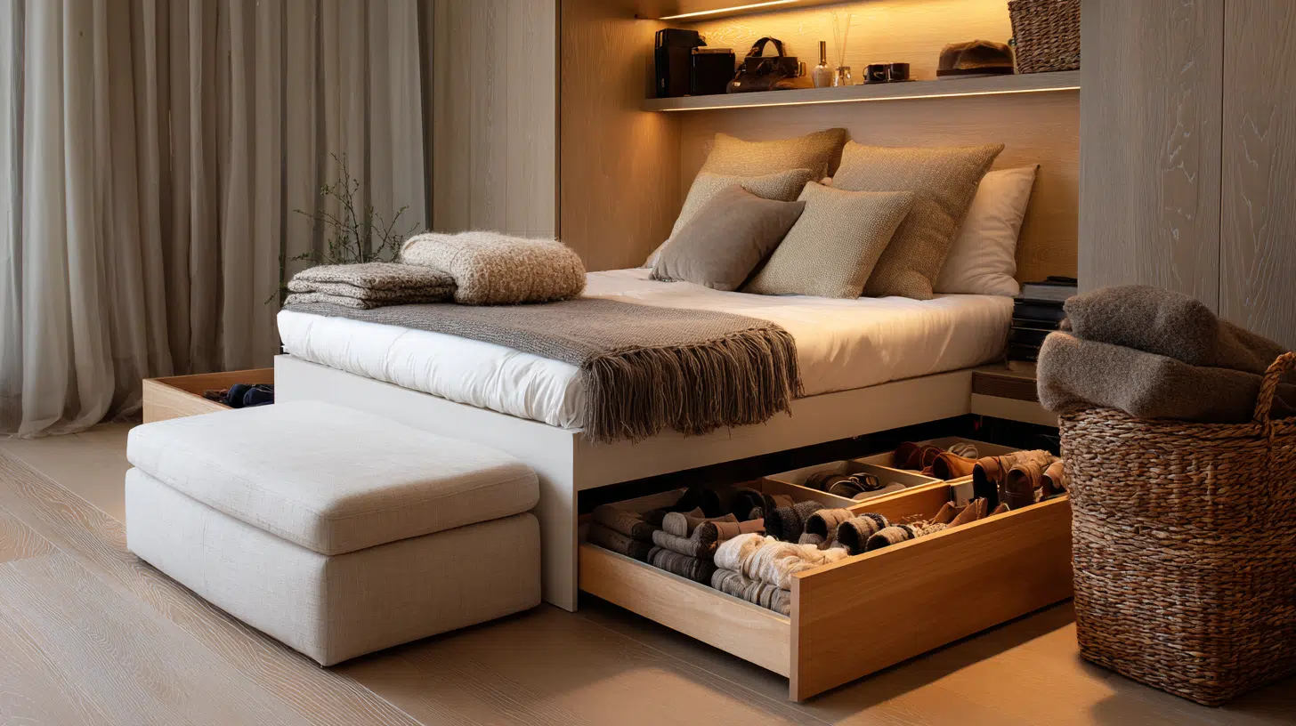 create hidden storage solutions