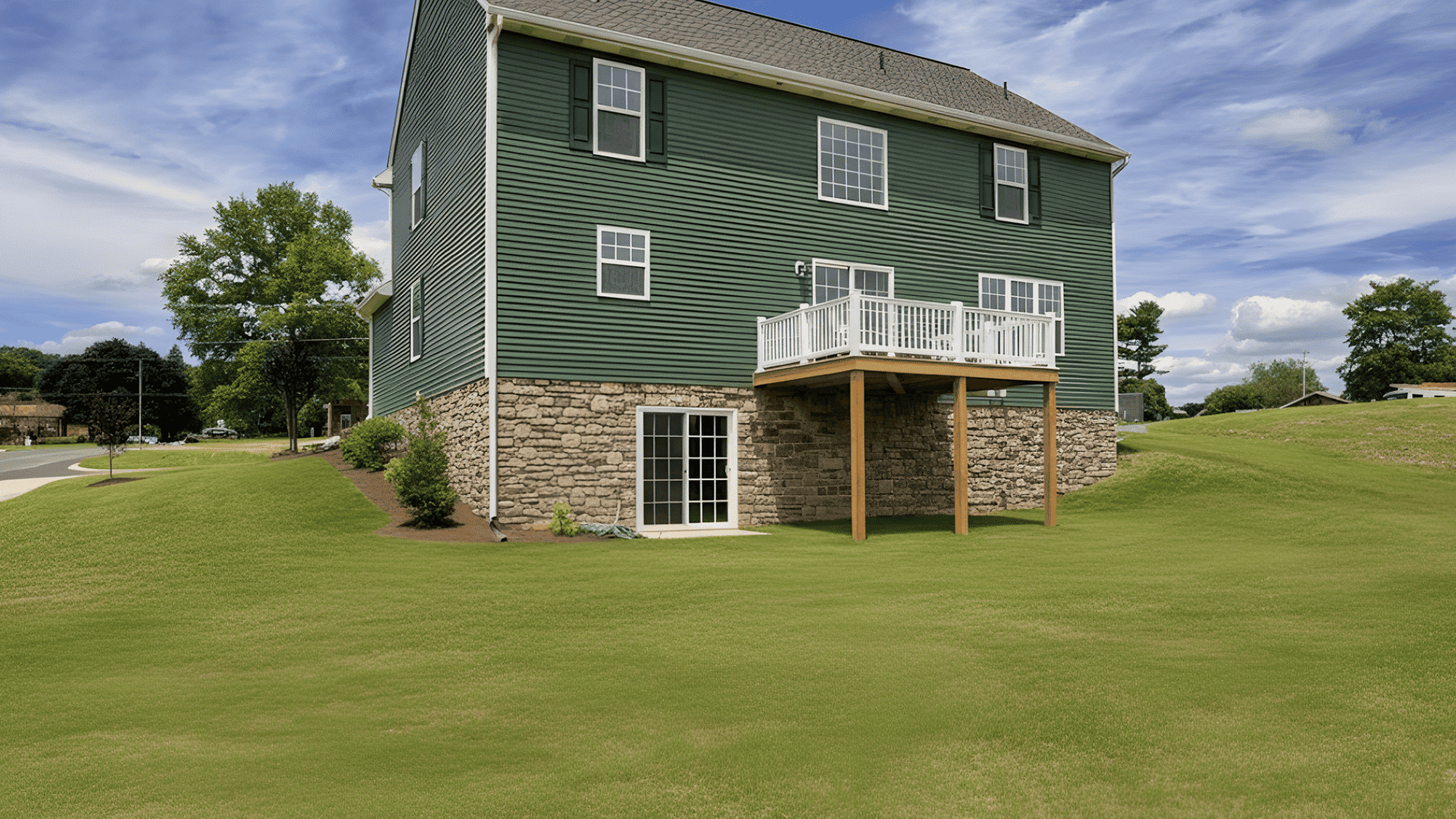 daylight or walk out basement foundation