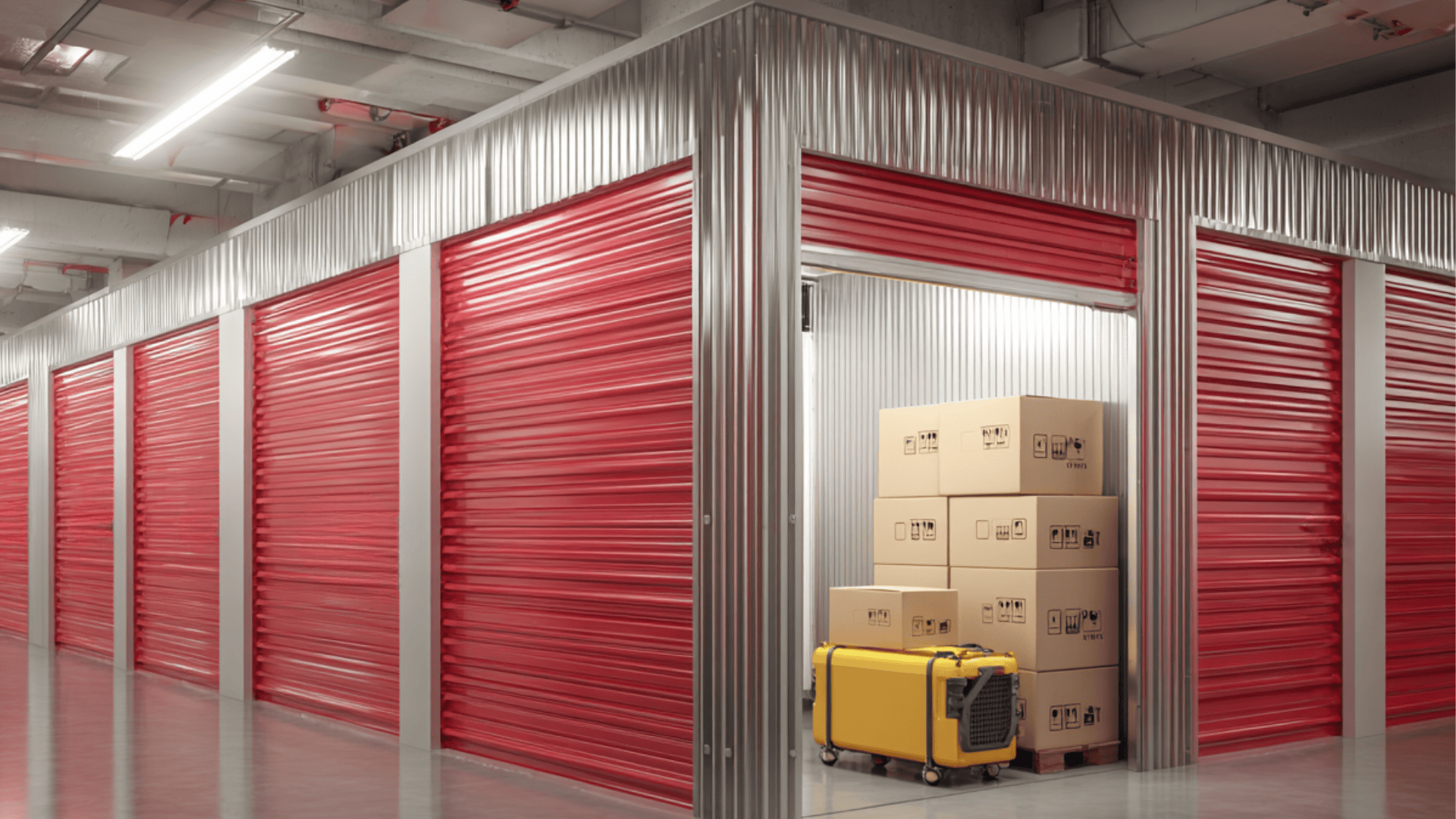 do storage units have power outlets or electricity