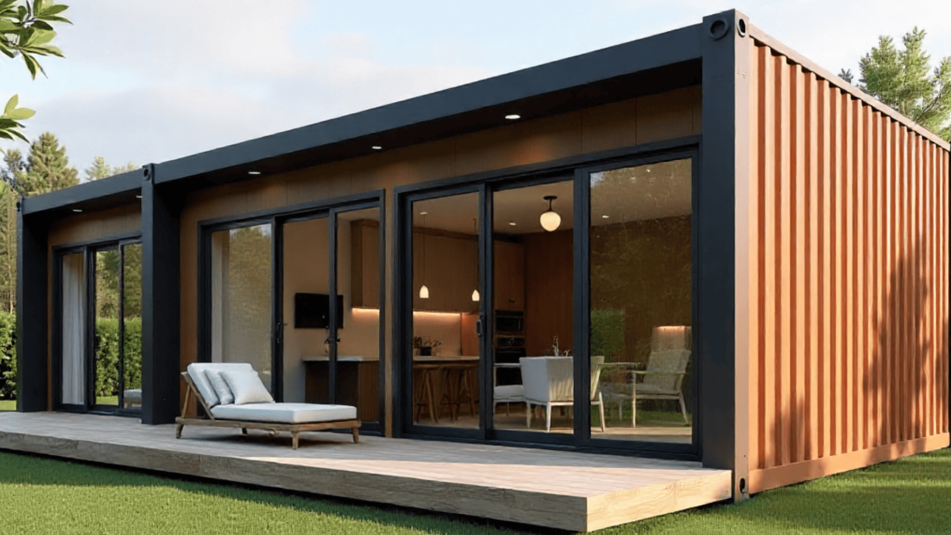 double story container home