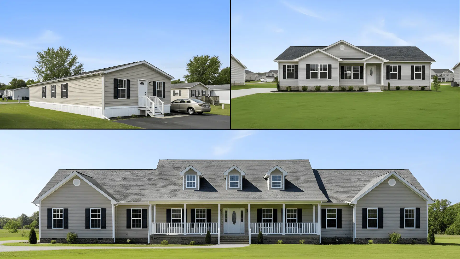 double wide vs other mobile home sizes