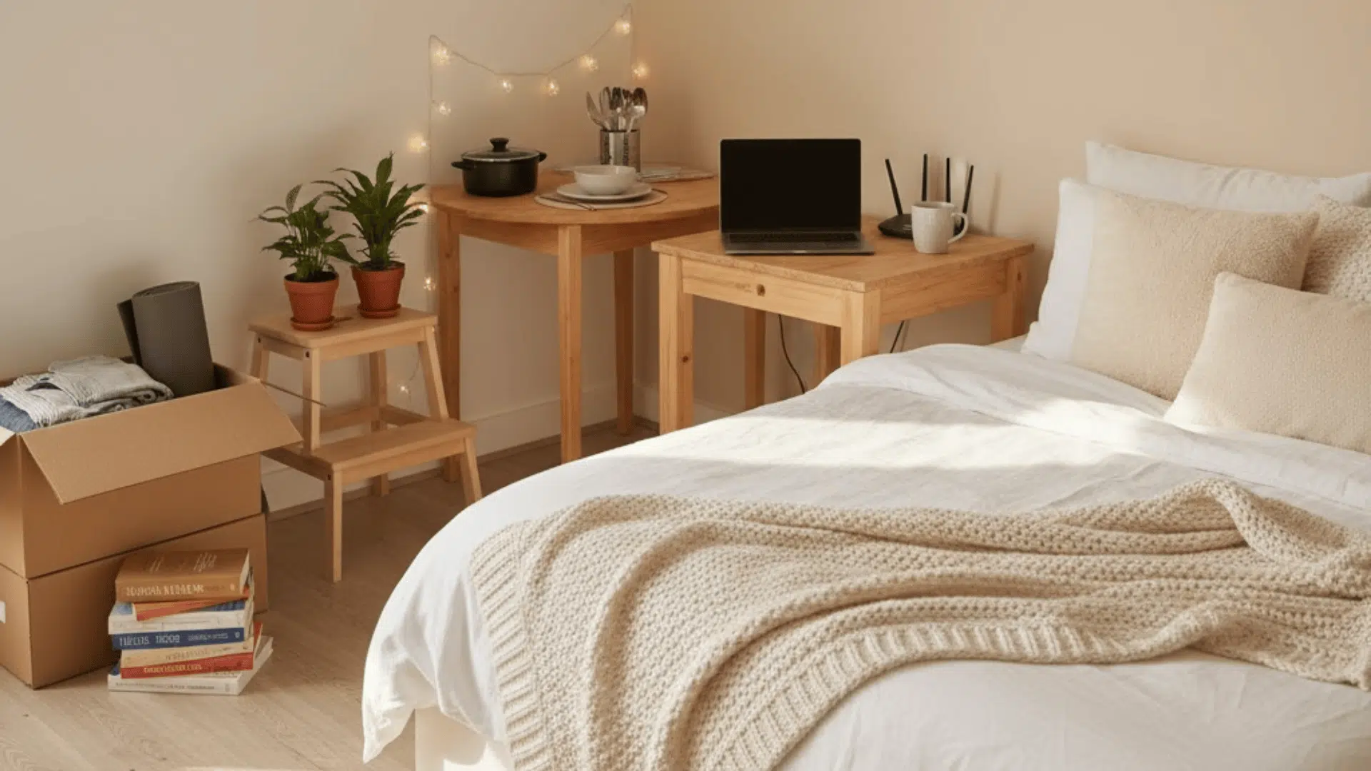 essential first time moving out and setup checklist