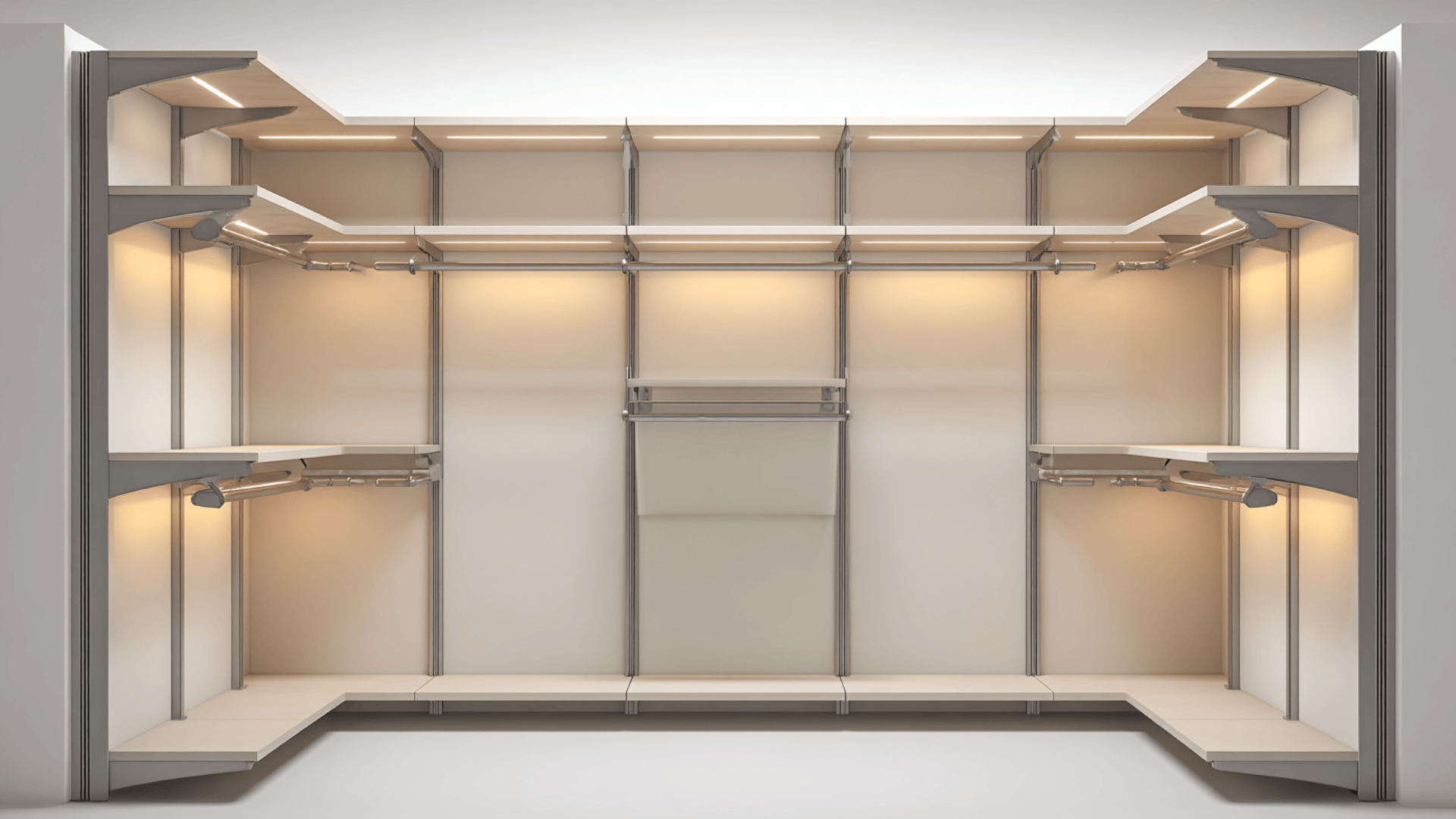 expandable closet kit layout