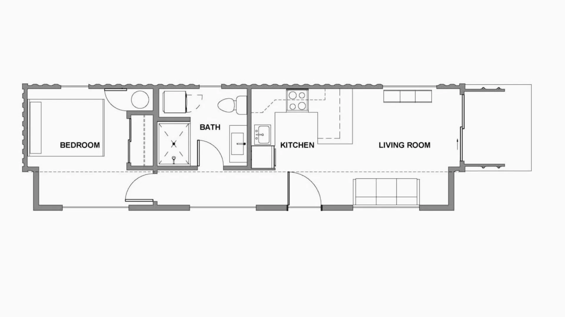 forty ft tiny rental