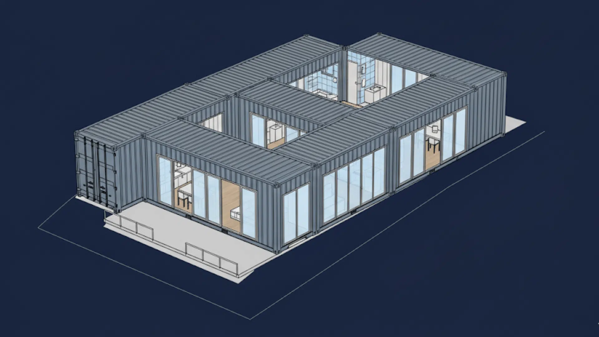 four twenty ft vacation cottage