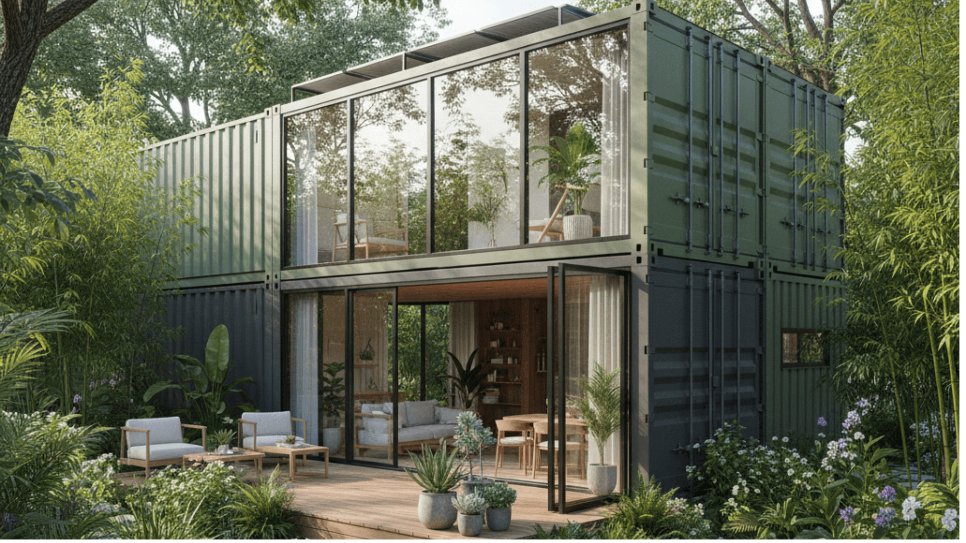 garden container home