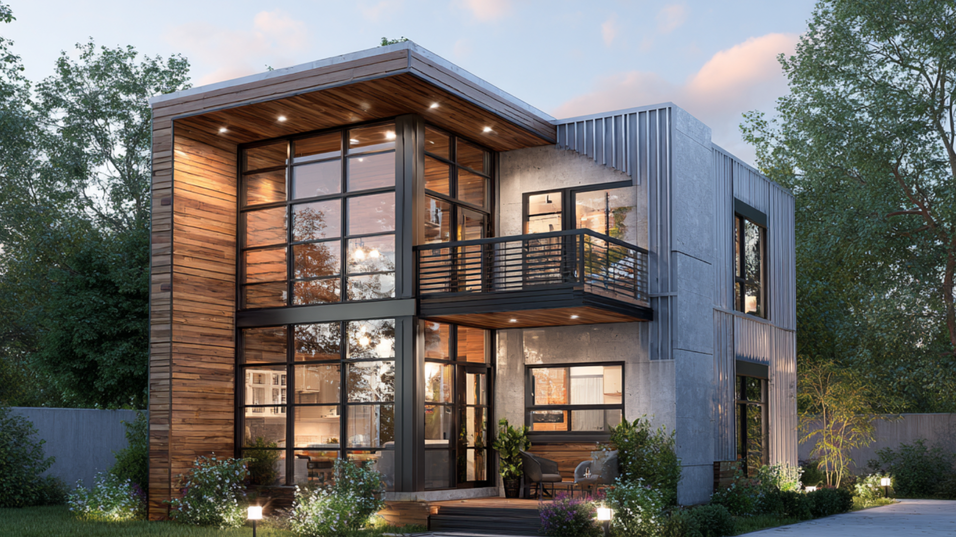 glass front micro cabin