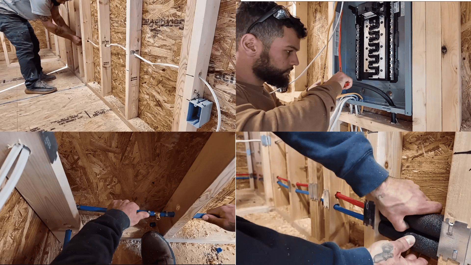 install electrical and plumbing systems how to build a tiny home