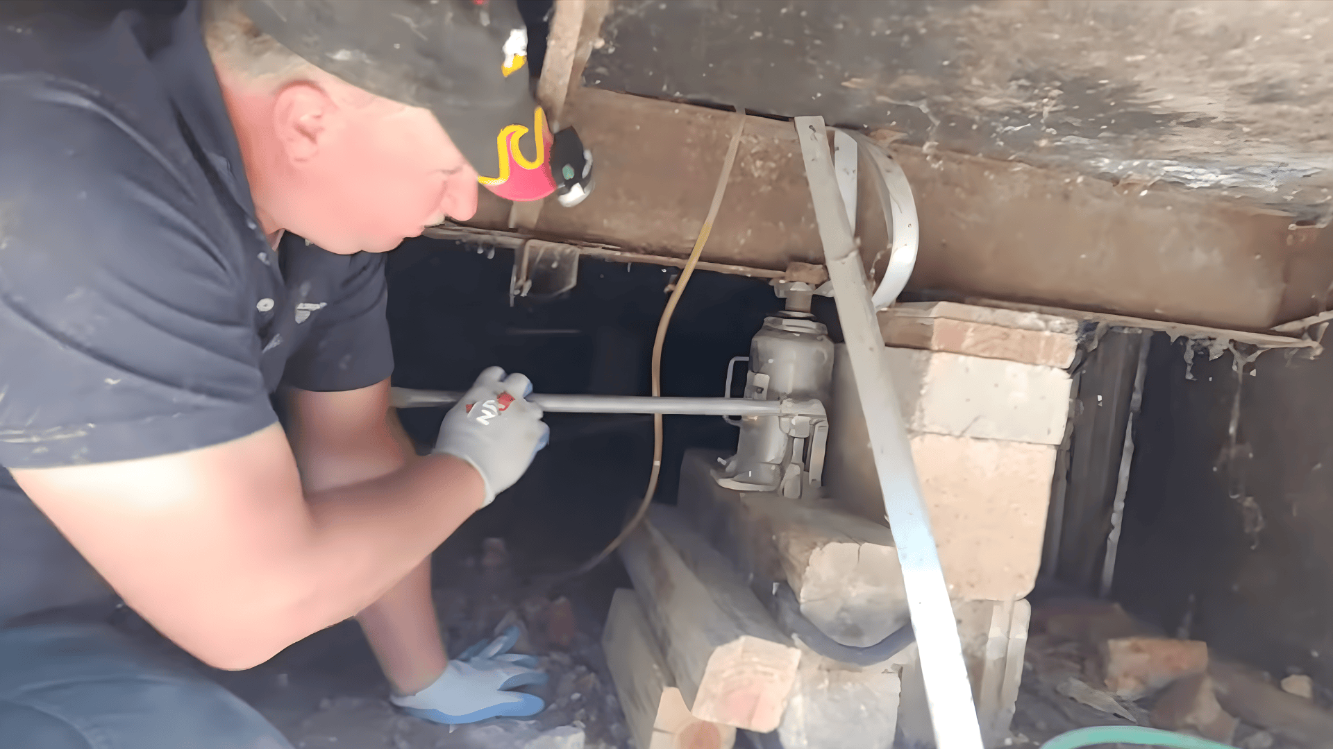 Jack Up the Home Slowly