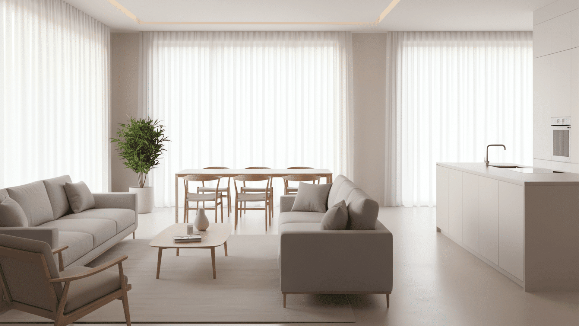 light and neutral color palettes