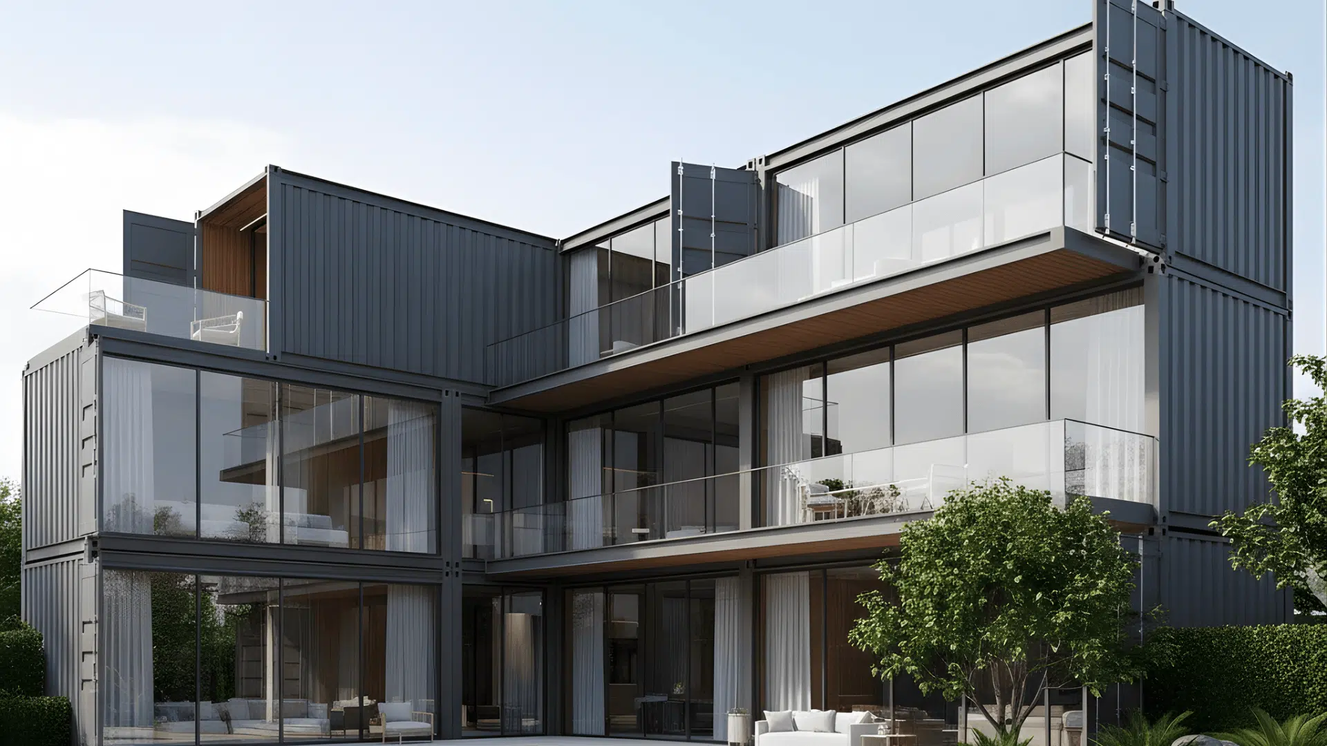 luxury container villa