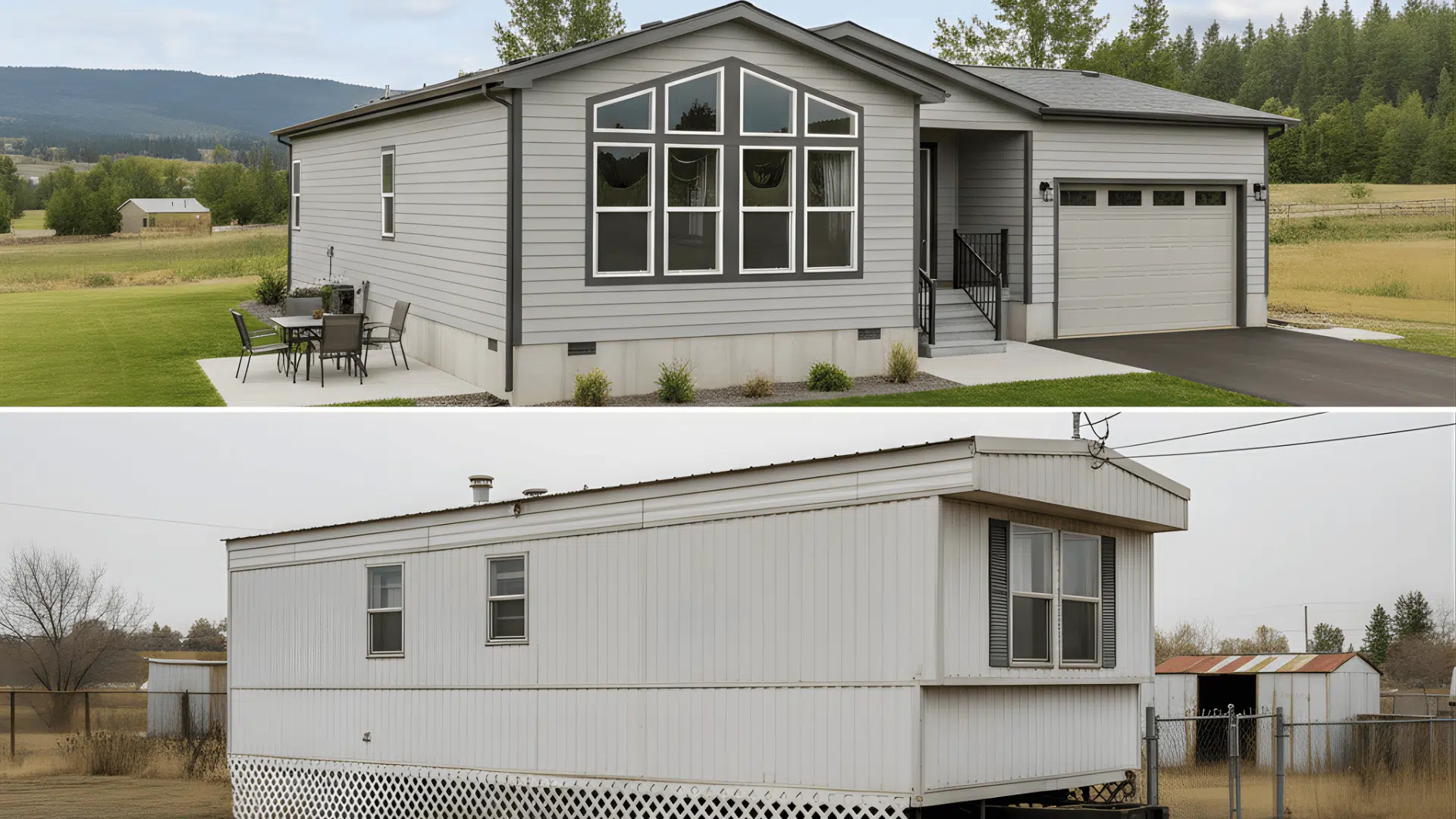 manufactured home vs mobile home