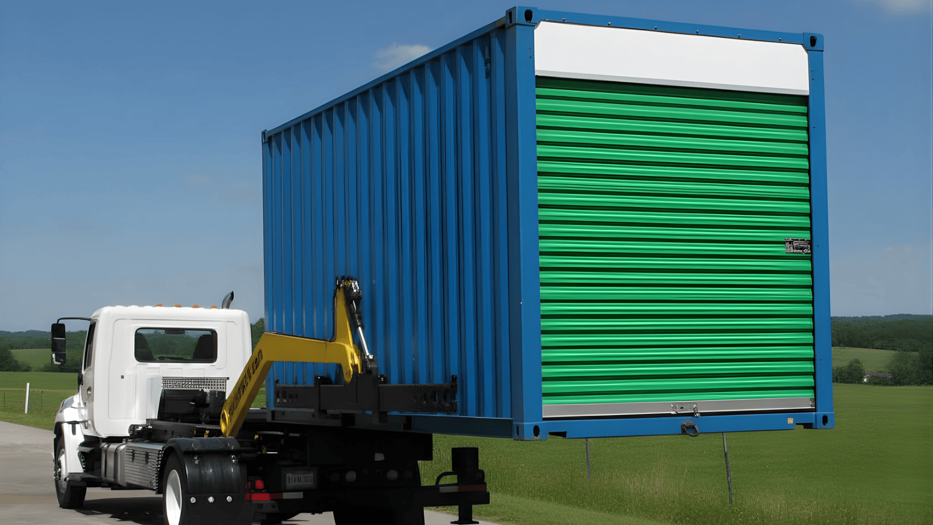mobile storage pods for temporary storage