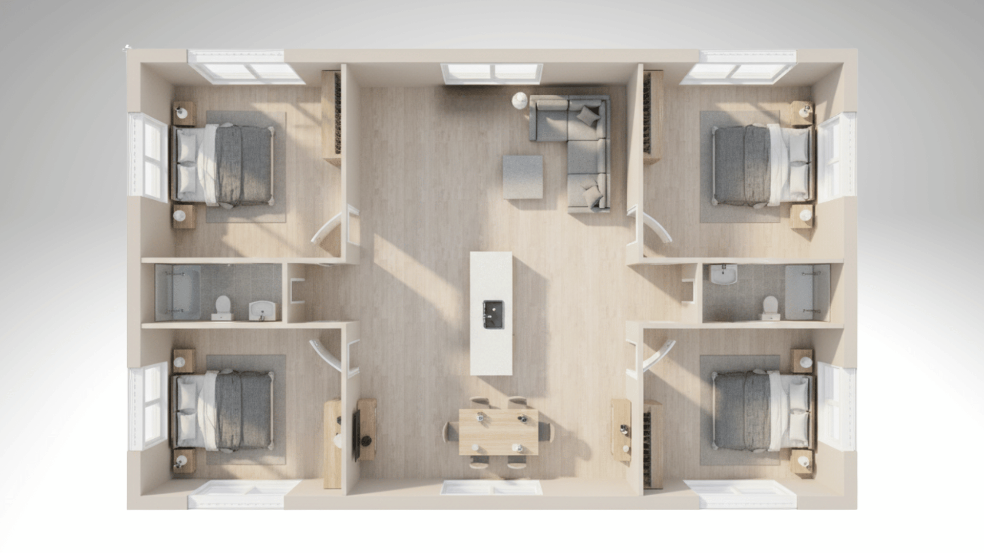 open concept layouts