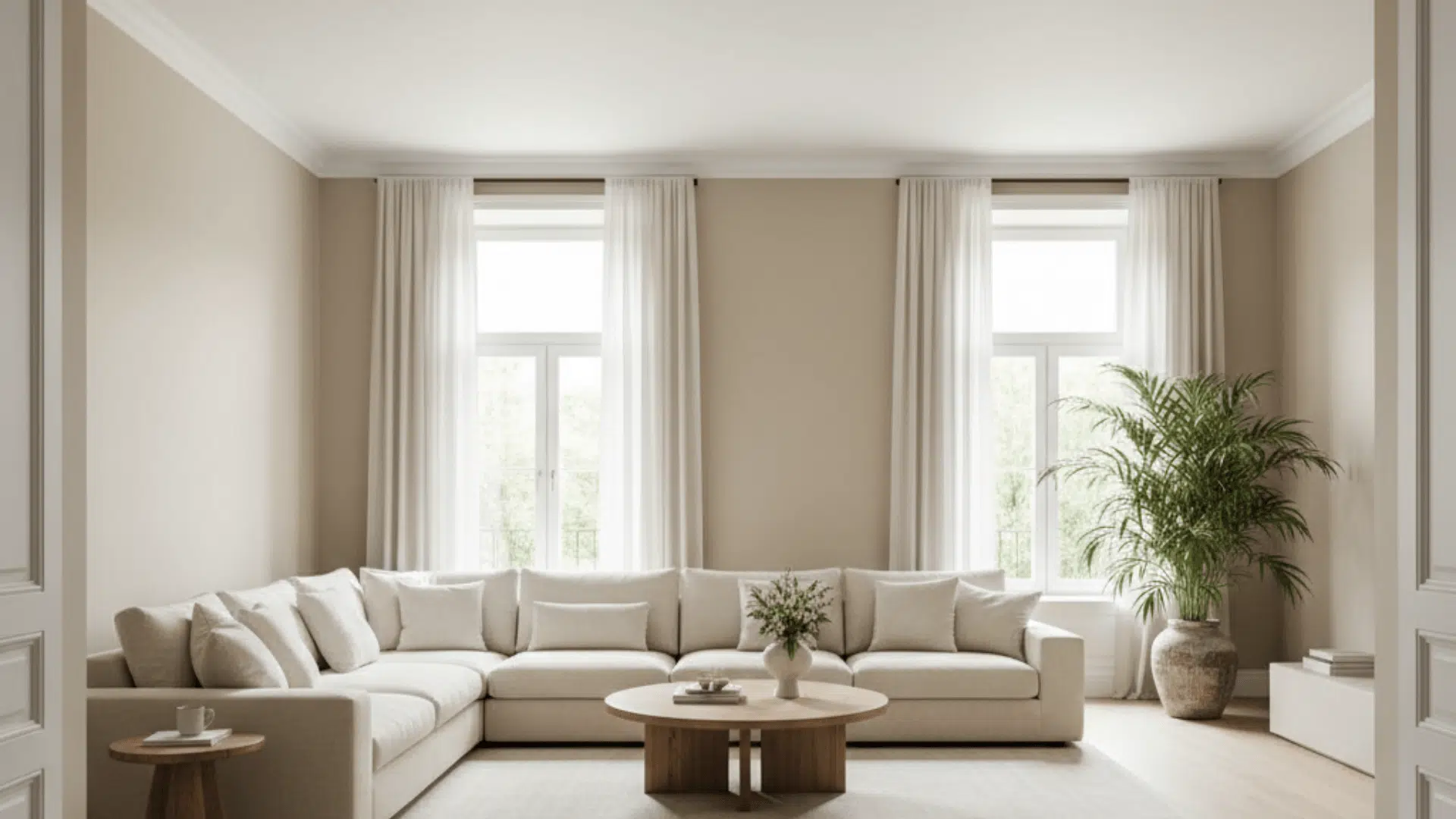 painting ceiling and trim the same color