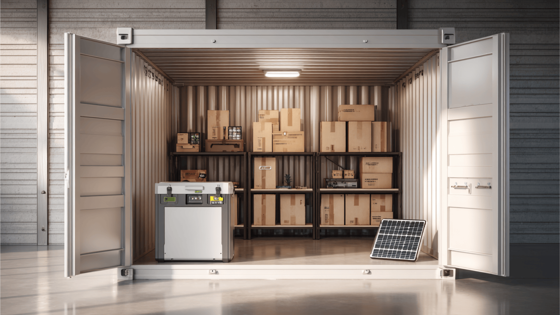 power alternatives for storage units