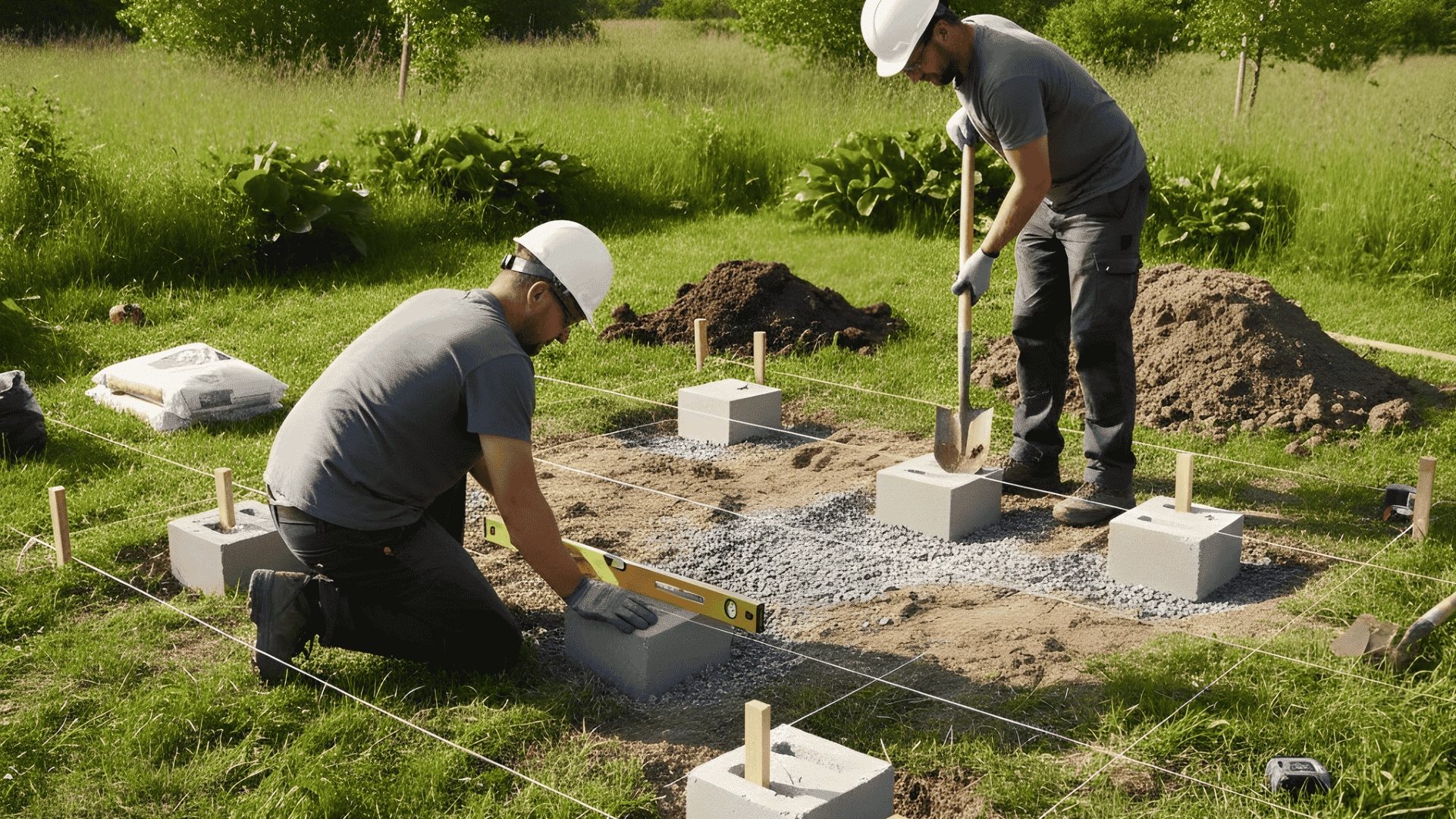 prepare the foundation